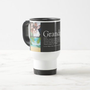Mug De Voyage Grandpa Grandad Papa Définition Gray 4 Photo