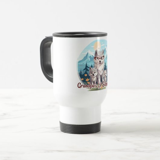 Mug De Voyage Grandpa's Lil Sidekicks (Devant gauche)