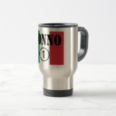 Mug De Voyage Grands-pères italiens : L'ONU de Nonno Numero (Devant droit)