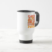 Mug De Voyage Graphique d'alimentation super (Devant droit)