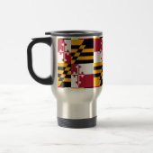 Mug De Voyage Graphique du drapeau de l'État du Maryland (Gauche)