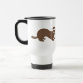 Mug De Voyage Graphique mignon de furet (Gauche)