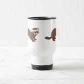 Mug De Voyage Graphique mignon de furet (Centre)