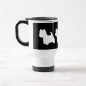 Mug De Voyage Graphique noir (Gauche)