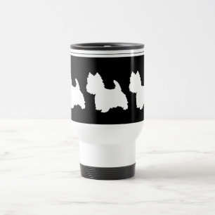 Mug De Voyage Graphique noir