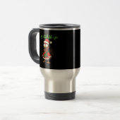 Mug De Voyage Graphique Rétro Classique de Poulet F-Caw-F (Devant gauche)