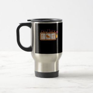 Mug De Voyage Graphique Rétro F-Caw-F Jackpot