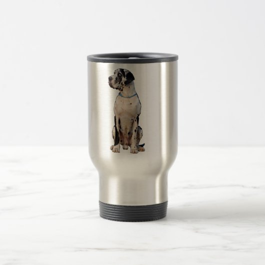 Mug De Voyage Graphiques Grand Danois (Centre)