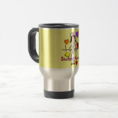 Mug De Voyage Graphiques uniques des cadeaux 3D (Devant gauche)