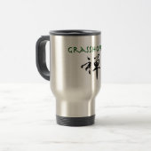 Mug De Voyage Grasshopper avec le symbole "Zen" (Devant gauche)