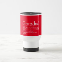 Greatest Grandpa Grandfather Papa Definition Red