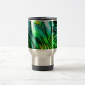 Mug De Voyage Green Abstraction (Centre)