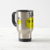 Mug De Voyage Grenade renfrognée (Devant gauche)