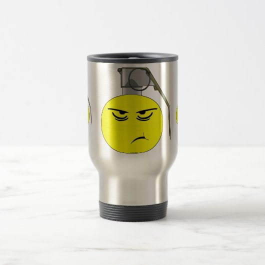 Mug De Voyage Grenade renfrognée (Centre)