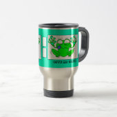MUG DE VOYAGE GRENOUILLE DE COFFE (Devant droit)