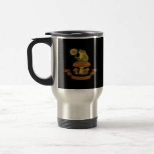 Mug De Voyage Grenouille de la Fée de Jardin Cottagecore