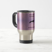 Mug De Voyage GREYHOUND voyage/banlieue. (Devant gauche)