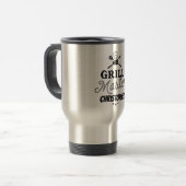 Mug De Voyage Grill Master personnalisé (Devant gauche)