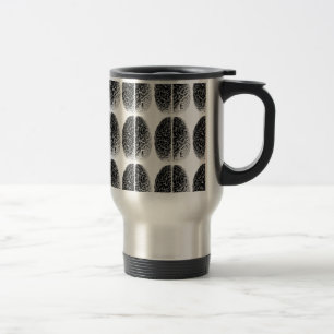 Mug De Voyage Grille de cerveau