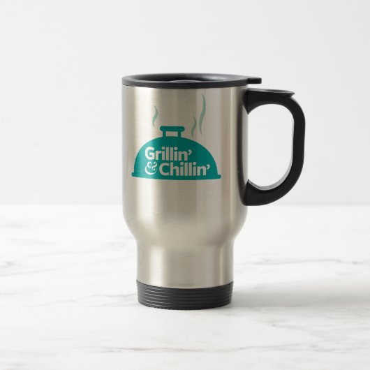 Mug De Voyage Grillin et Chillin (Droit)