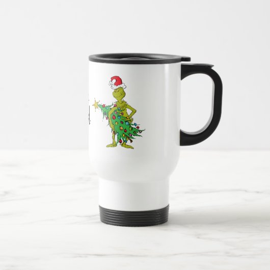 Mug De Voyage Grinch classique | Naughty (Droite)