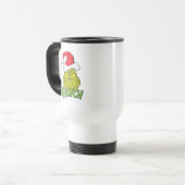 Mug De Voyage Grinch classique | Naughty ou Nice (Devant gauche)