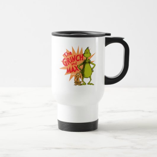 Mug De Voyage Grinch | Grinch & Max Starburst (Droite)