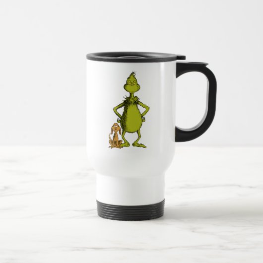 Mug De Voyage Grinch | posture de Max et Grinch (Droite)