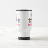 Mug De Voyage Groomer de chien de profession d'animal familier (Centre)