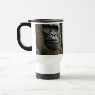 Mug De Voyage Gros Pied de face en gros plan   Gorille, Grand Si