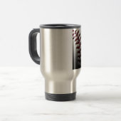 Mug De Voyage Gros plan de base-ball (Devant gauche)