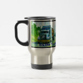 Mug De Voyage Gros Rig, Véhicule De Transport Lourd, Camion (Gauche)