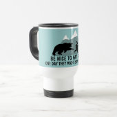 Mug De Voyage Grosse plaisanterie drôle (Devant gauche)