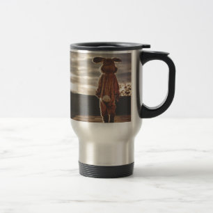 Mug De Voyage grunge de lapin