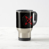 Mug De Voyage Grunge Red Xpression (Devant droit)