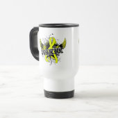 Mug De Voyage Guerrier 16 Endometriose (Devant gauche)