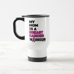 Mug De Voyage Guerrier/Bloque/Maman...Cancer du sein