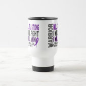 Mug De Voyage Guerrier de fibromyalgie (Centre)