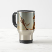 Mug De Voyage Guerrier de girafe (Devant gauche)