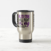 Mug De Voyage Guerrier de sarcoïdose (Devant gauche)