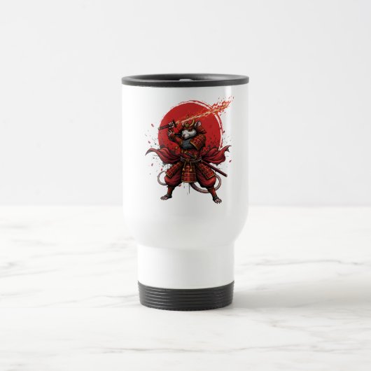 Mug De Voyage guerrier Samouraï Rat (Centre)