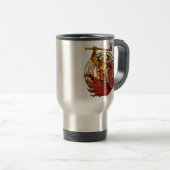 Mug De Voyage Guerrier Viking Valhalla (Devant droit)