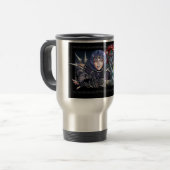 Mug De Voyage Guerriers de Manga (Devant gauche)