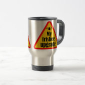 Mug De Voyage Guillemets drones amusants (Devant droit)
