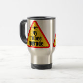 Mug De Voyage Guillemets drones amusants (Devant gauche)