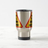 Mug De Voyage Guillemets drones amusants (Centre)