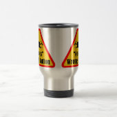 Mug De Voyage Guillemets drones amusants (Centre)