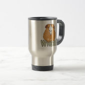 Mug De Voyage Guinée Pig Wheek (Devant droit)