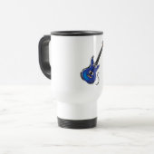 Mug De Voyage guitare électrique bleue (Devant gauche)