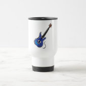 Mug De Voyage guitare électrique bleue (Centre)